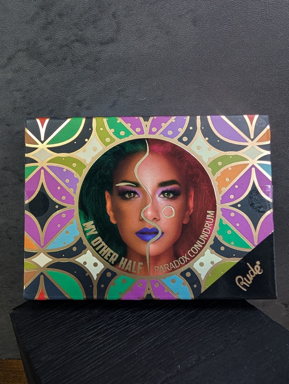 Rude Cosmetics My Other Half Paradox Conundrum Duo Face Palette 0.458 oz